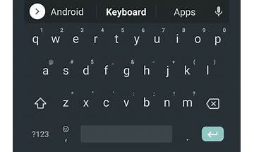 Simple Keyboard Black for Android - Download the APK from Habererciyes